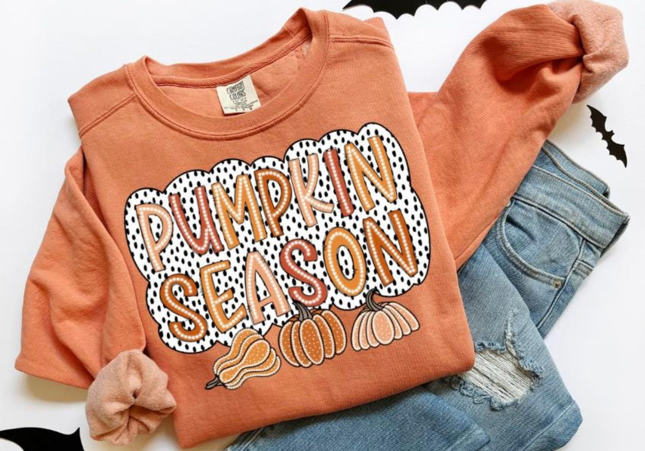 Pumpkin season sweatshirt